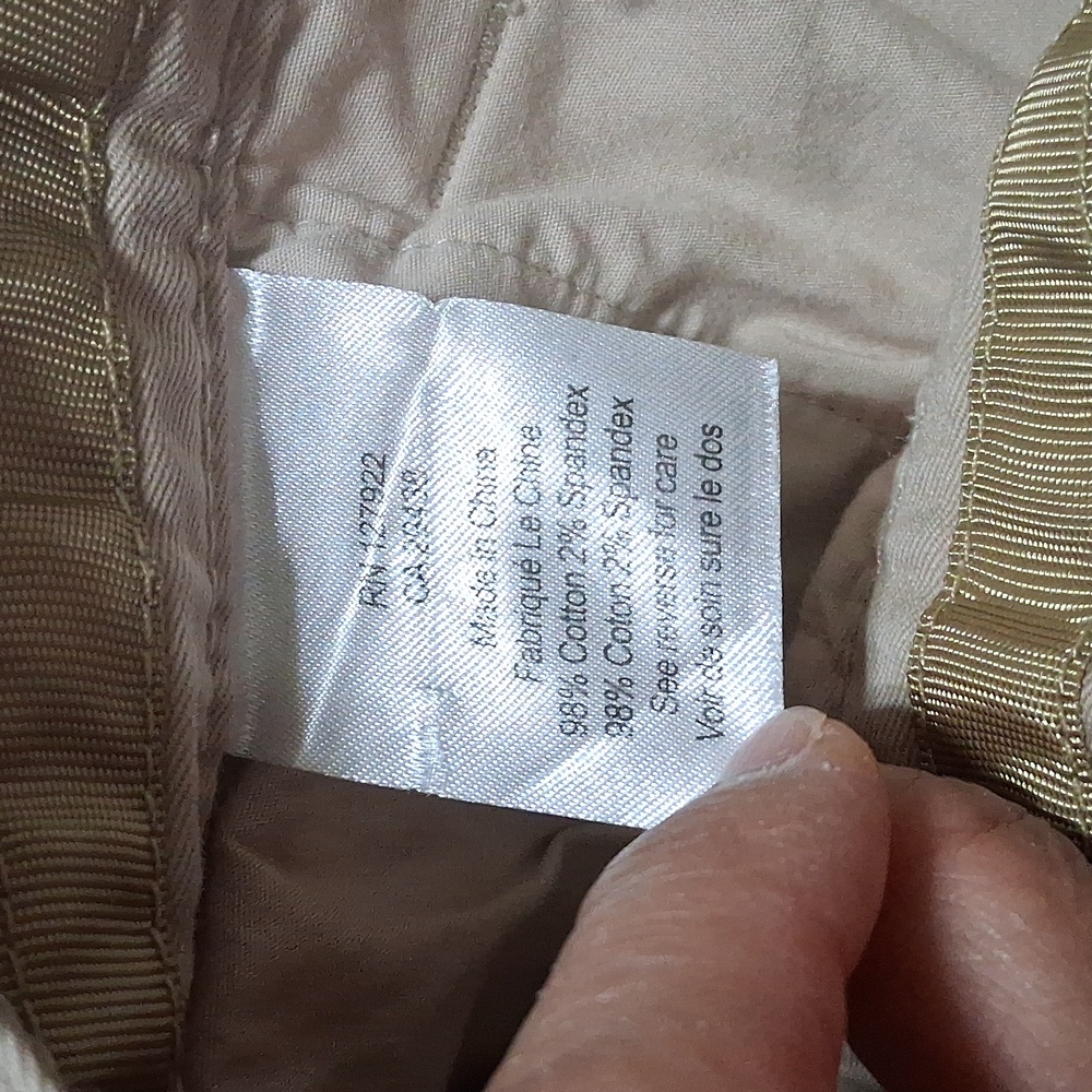 MOUNTAIN KHAKIS Pants Mens 38 X 32 Tan Beige RELAXED FIT Preowned Used - Picture 7 of 8